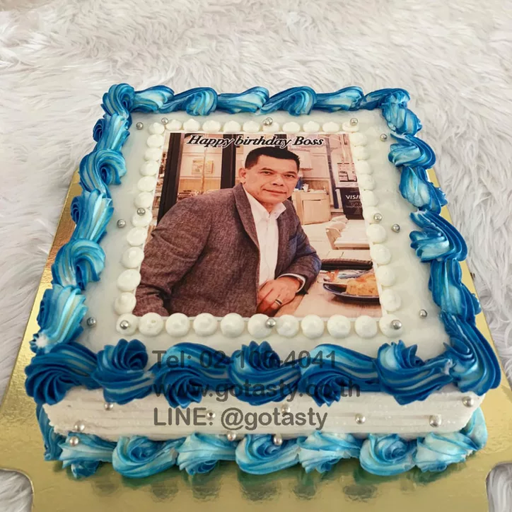 Cake Topper Boss Birthday - Memento