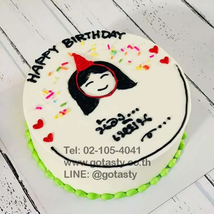 Girl cake design|Girl face cake design|cake decoration|cake design - YouTube