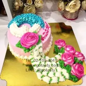 Puang Maa-Lai Cake mother cream birthday cake